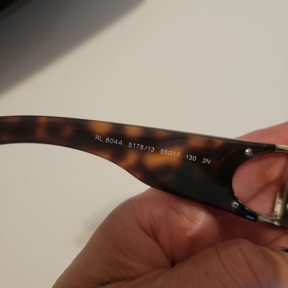 Ralph Lauren Brown Tortoise Frames Euc - image 4